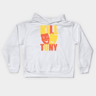 Kill Tony Comedy Happy & Sad Masks - Merch & Gifts Kids Hoodie